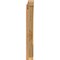 Ekena Millwork Traditional Slat Rough Sawn Outlooker, Western Red Cedar, 6"W x 46"D x 46"H OUT06X46X46TRA06RWR - alternate 4